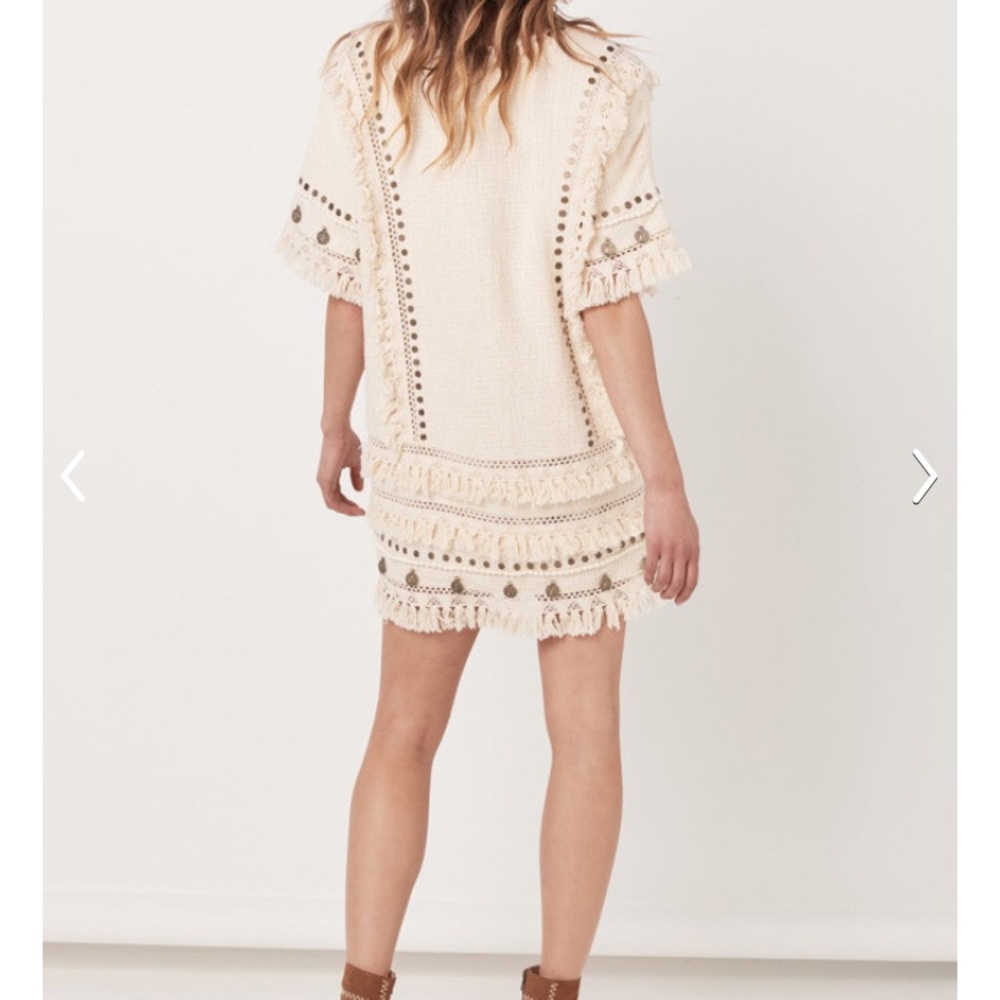 SOLD🌟 Spell & the Gypsy Alphie Smock Mini Dress - Picture 7 of 16